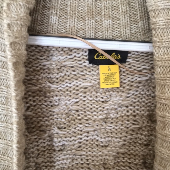 Cabela’s women’s tri cable knit cardigan - Picture 2 of 14